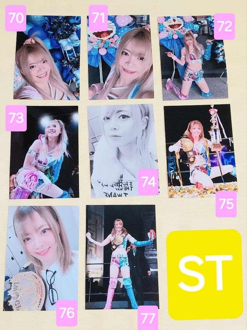 岩谷麻優 タワレココラボ 5点セット スターダム おまけつき - メルカリ