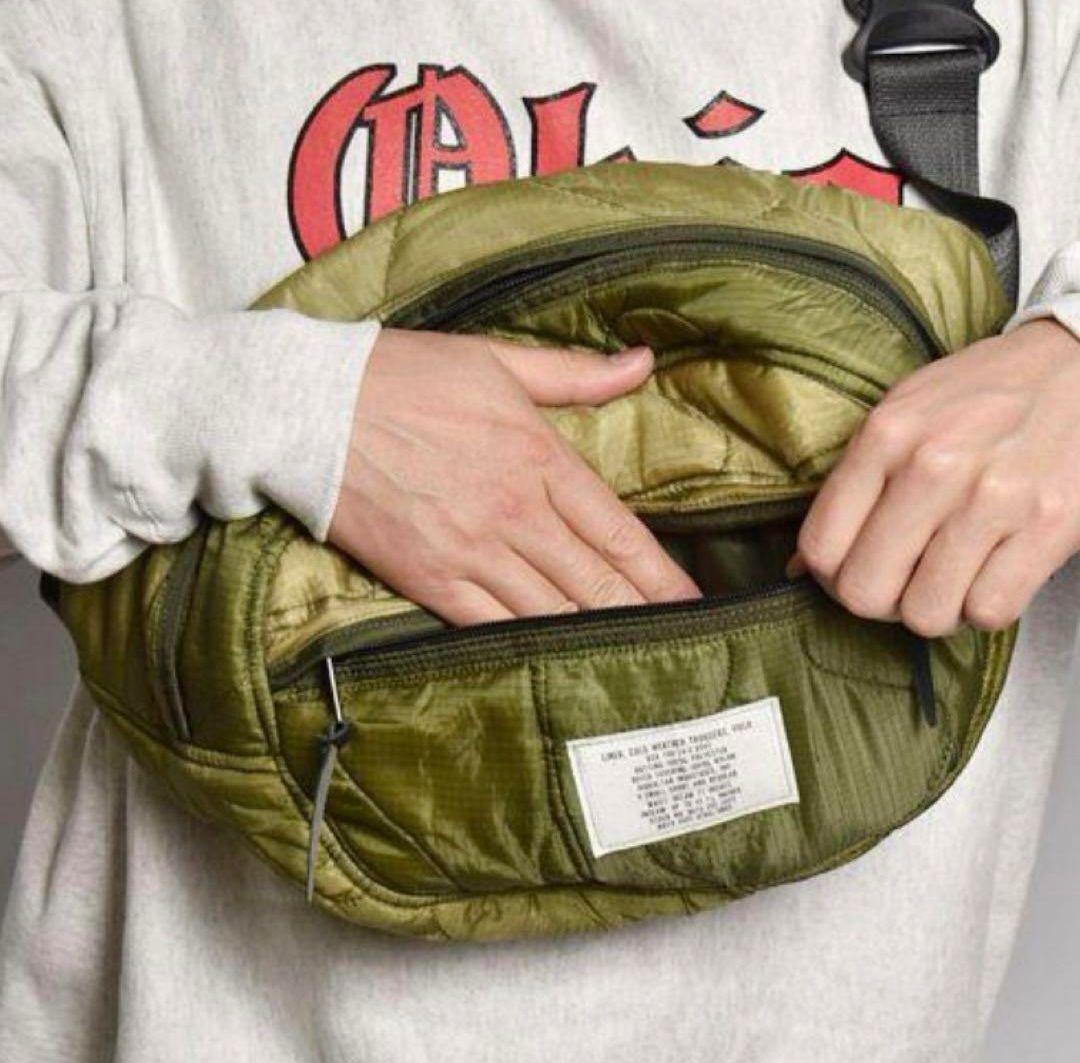 最終値下【木村拓哉 愛用】M-65 Quilted Liner Body Bag - メルカリ
