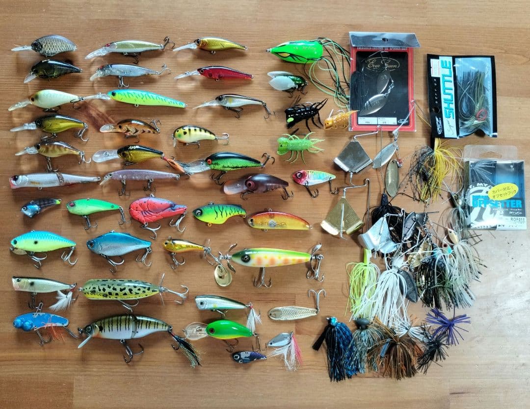 ルアーセット まとめ売り ジャッカルOSPレイドジャパンデプスメガバス