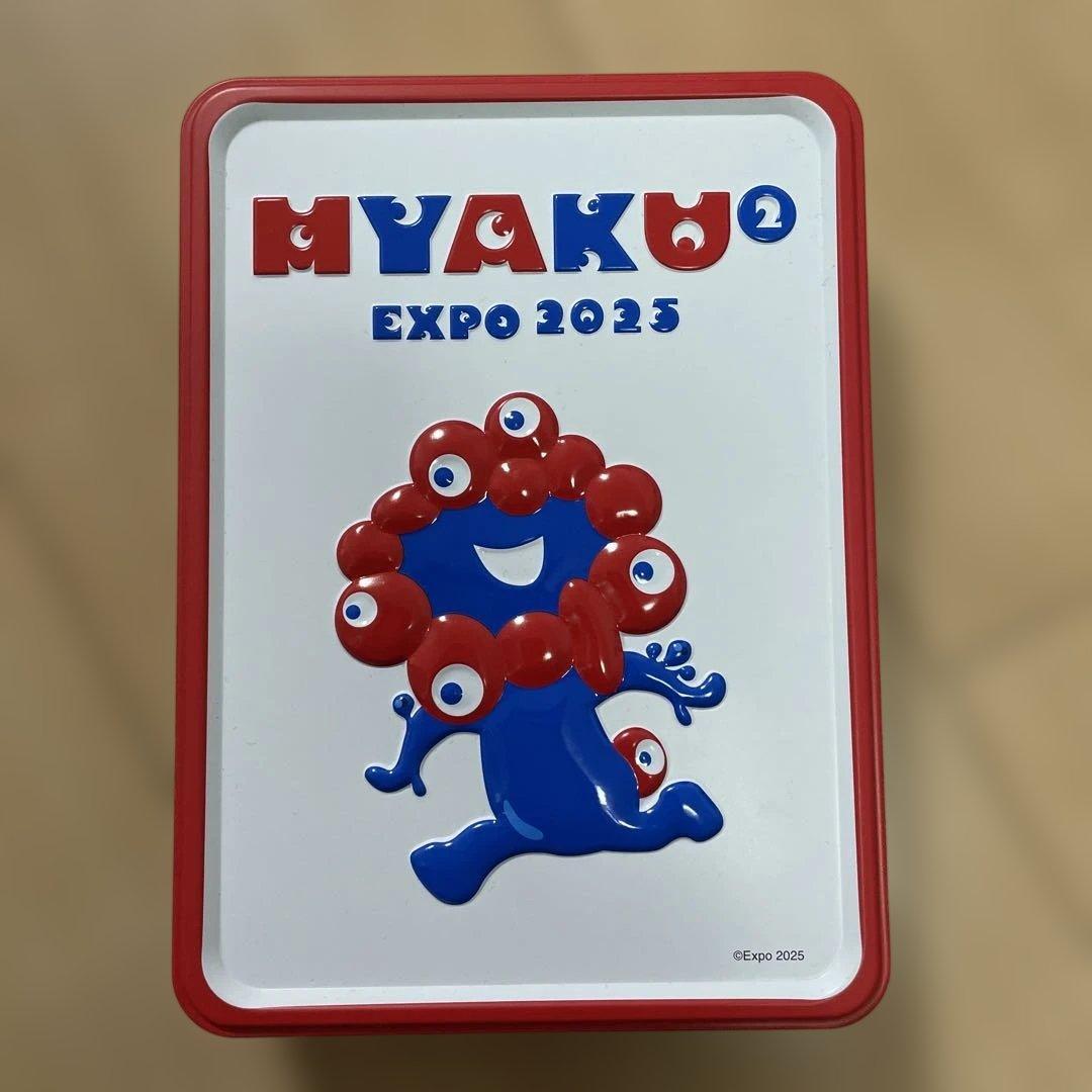 2025大阪関西万博ミャクミャク 空き缶 - メルカリ