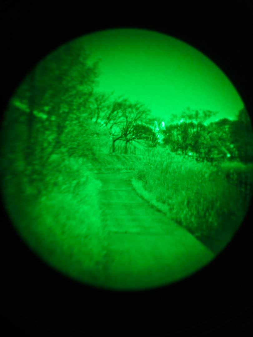 PVS-31 双眼微光ナイトビジョン（グリーン管） - メルカリ