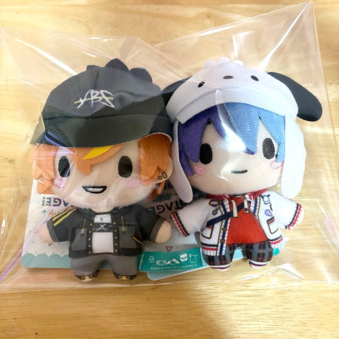 プロジェクトセカイ サンリオ コラボ ふわぷちマスコット 青柳冬弥