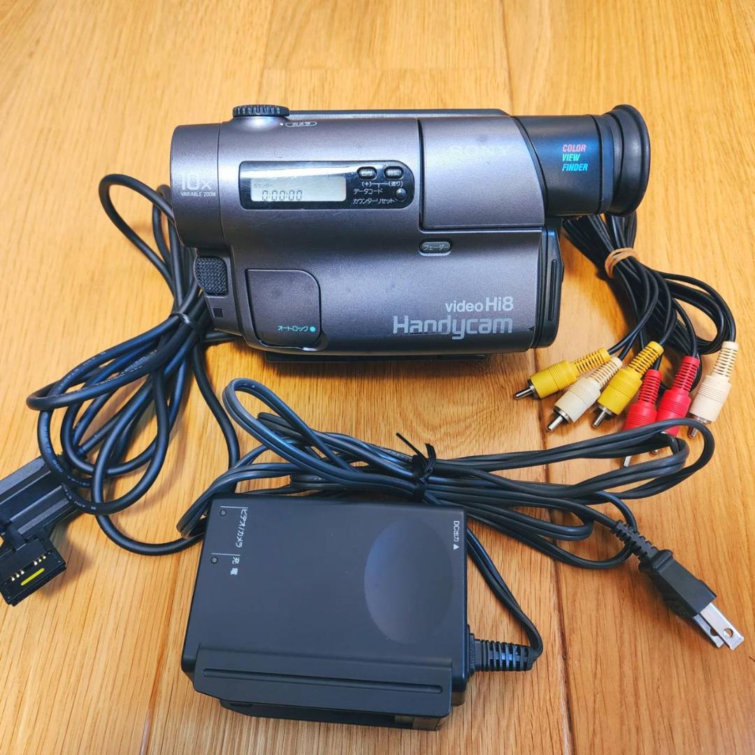 【動作確認済】高画質 Hi8 8ミリ ビデオカメラ SONY ACアダプタセット Amazon | SONY ソニー CCD-TRV86PK ハイエイトビデオカメラ (VideoHi8