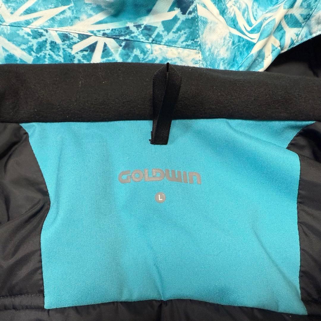GOLDWIN 雪柄 中綿 スキー スノボジャケットL【E-69】 - メルカリ