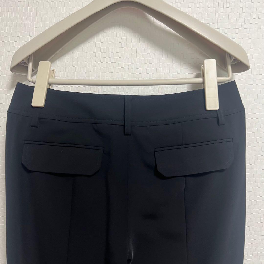 《未使用》黒 パンツスーツ シングルボタンジャケットM　パンツL　春〜秋