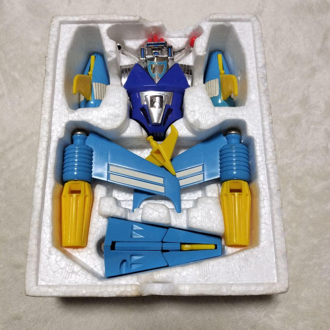 昭和おもちゃ】超人戦隊バラタック_ブルー空中型 - メルカリ