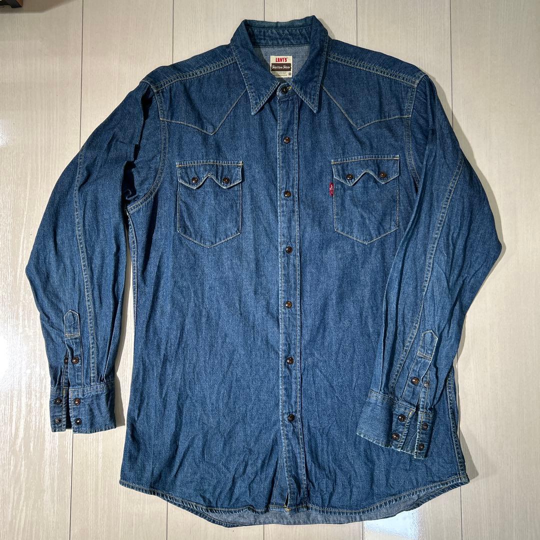 本日限定値下げ】リーバイス 90年代復刻 ウエスタンシャツ BIG E