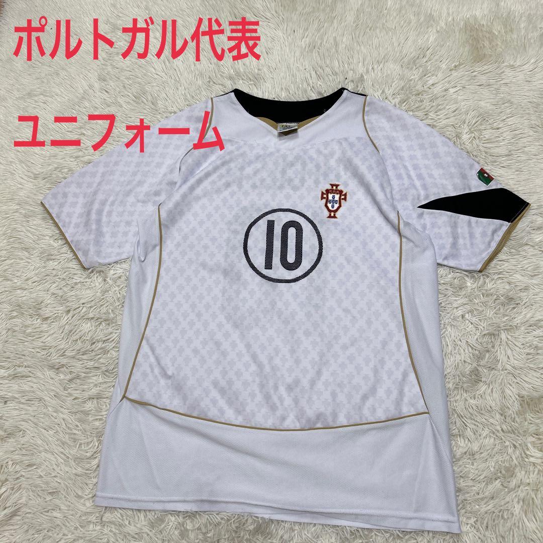 サッカー ポルトガル代表 ルイコスタ 背番号10 ユニフォーム 刺繍ロゴ