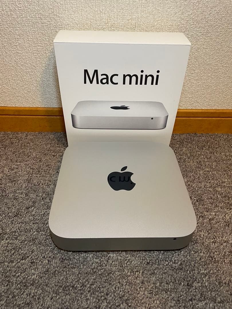 Apple Mac mini シルバー 箱付きLate2012(16GB) 今さら 中古のMac mini Late 2012 Core i7版を購入、ベンチスコアは
