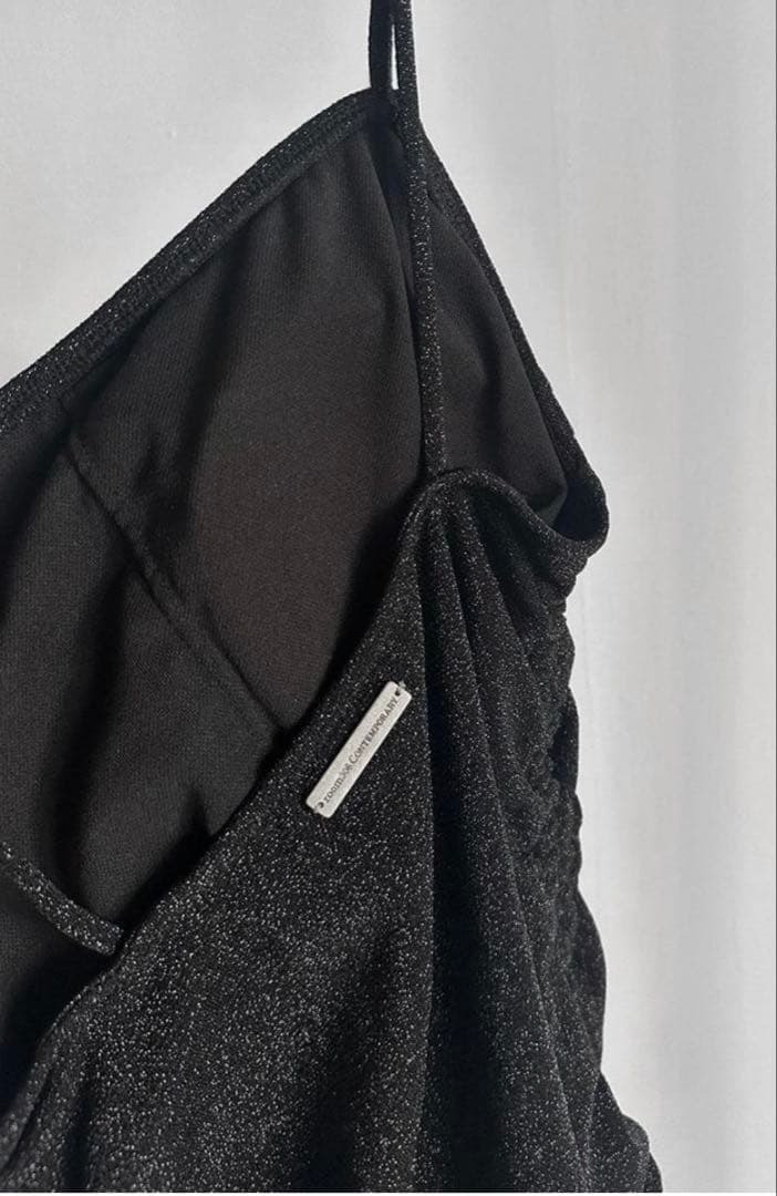 美品 room306 Glitter Side Gather One-piece - メルカリ