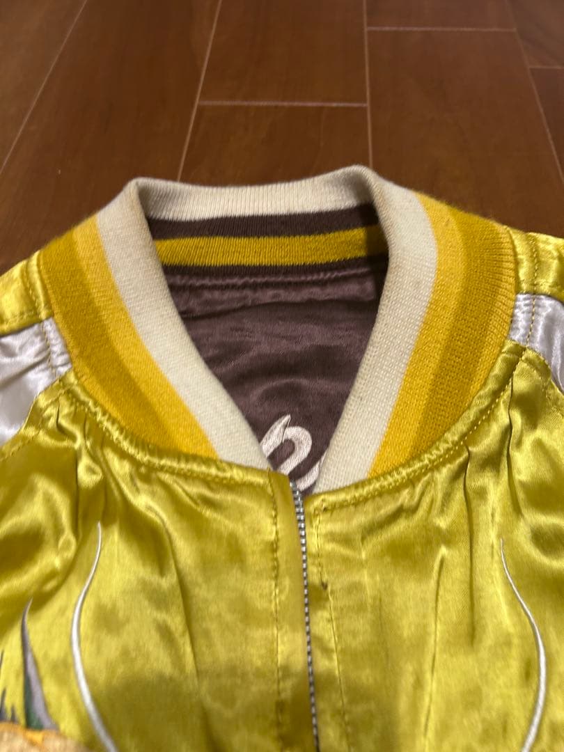 QP様専用】HOUSTON 鬼×宝船 リバーシブルスカジャン / ヒューストン