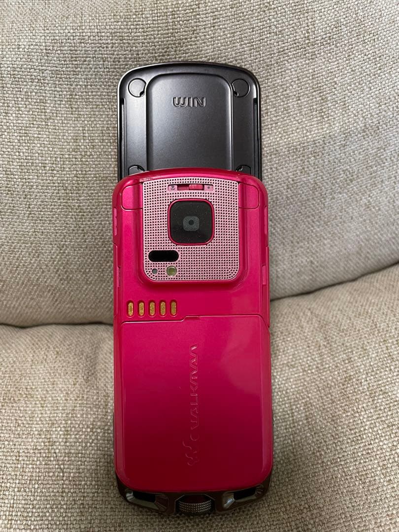 Sony Ericsson W42S ピンク au ガラケー - メルカリ
