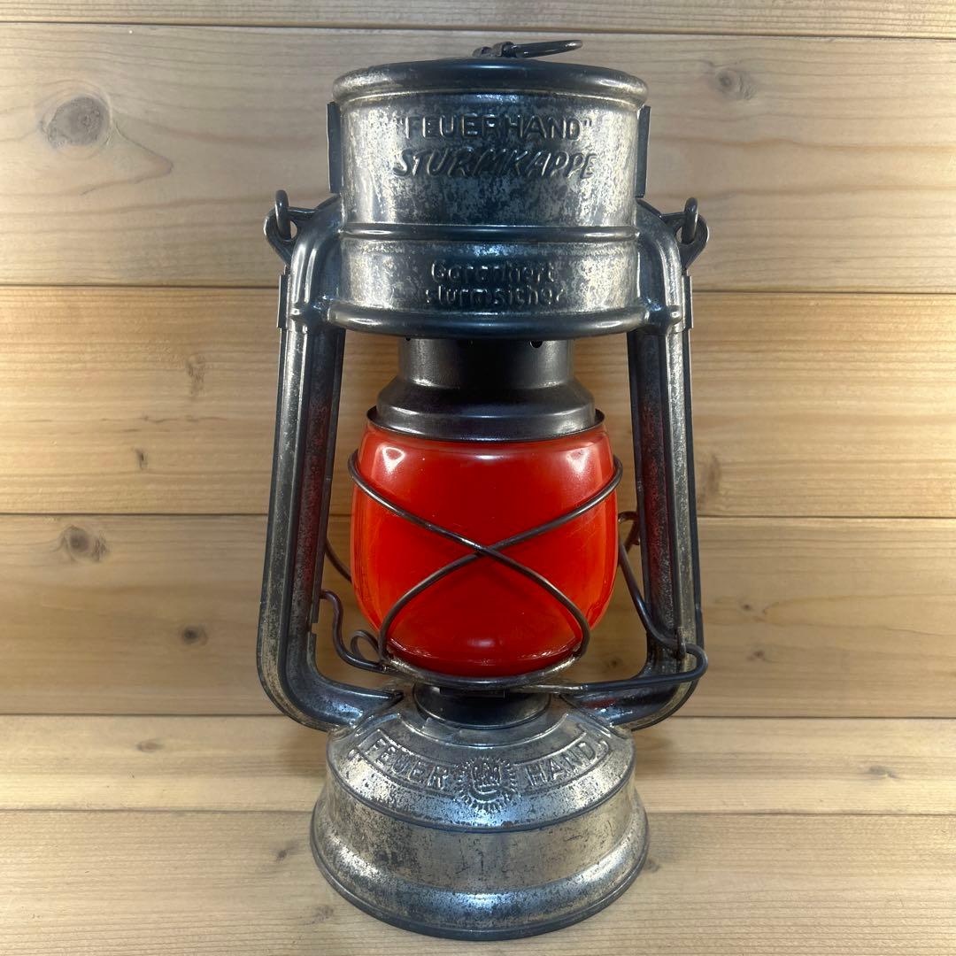 ライト・ランタン FEUERHAND 275 STK sturmkappe 稀少 FEUERHAND 275 StK STURMKAPPE | Oldman's lantern