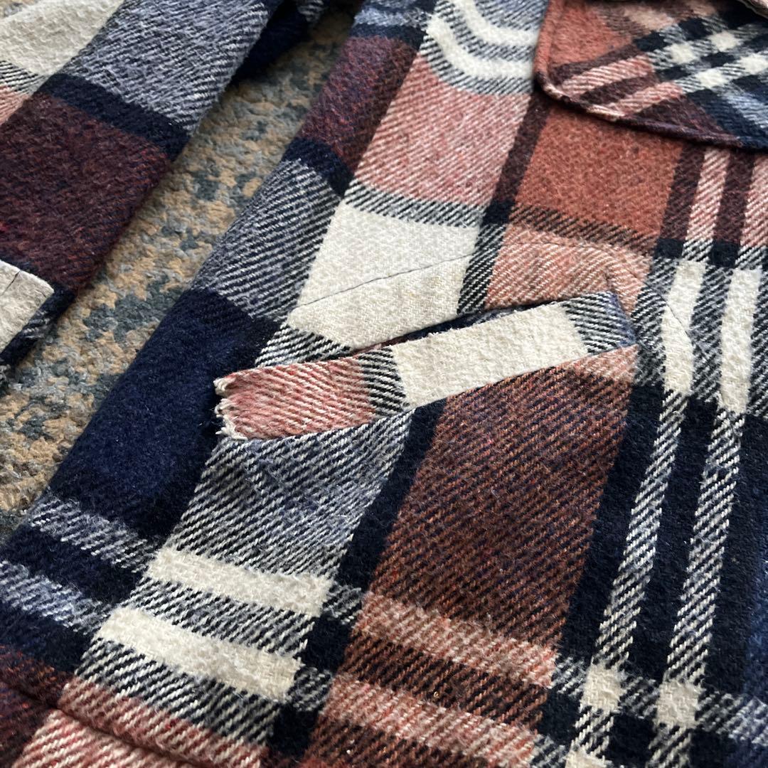 60s fire brother ウール シャツ ジャケット cpo 50s - メルカリ