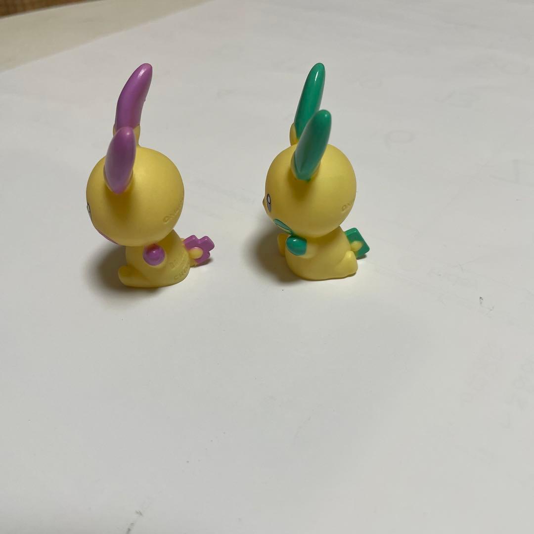 ポケモン 指人形 プラスル、マイナン 色違い - メルカリ