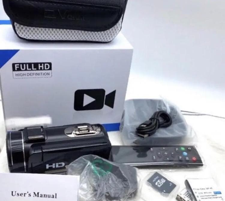 暗闇でも鮮明かつ美しい撮影OK❣Webカメラに早替わり♪❤高性能☆ビデオカメラ