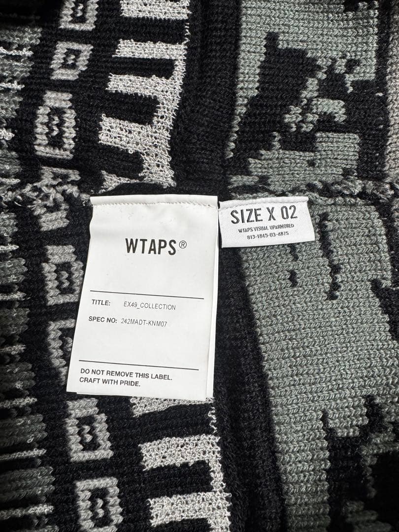 WTAPS / PALMER 813 / SWEATER / ACRYLIC 黒 - メルカリ