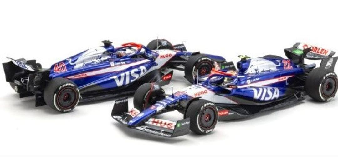 未開封！1/43 VCARB 角田 裕毅&岩佐 歩夢2024 F1日本GPセット - メルカリ