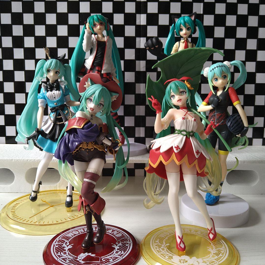 初音ミク フィギュア 童話シリーズ・レーシング ジャンク2体 全6体