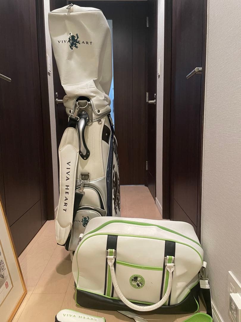 VIVA HEART キャディバッグ ホワイト・ネイビー ジオテックゴルフ公式通販サイト / ビバハート メンズ キャディバック