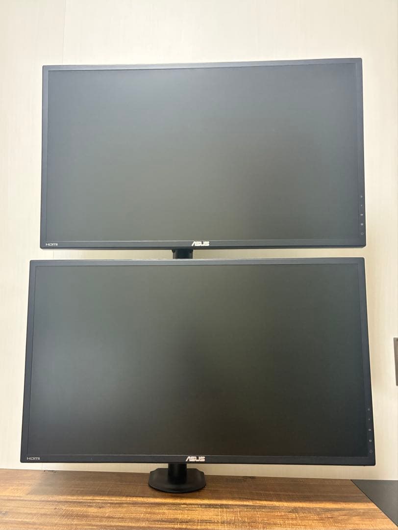 ASUS ゲーミングモニター24インチ 2枚セット Amazon.co.jp: ASUS ゲーミングモニター VP248H 24インチ/フルHD/1ms