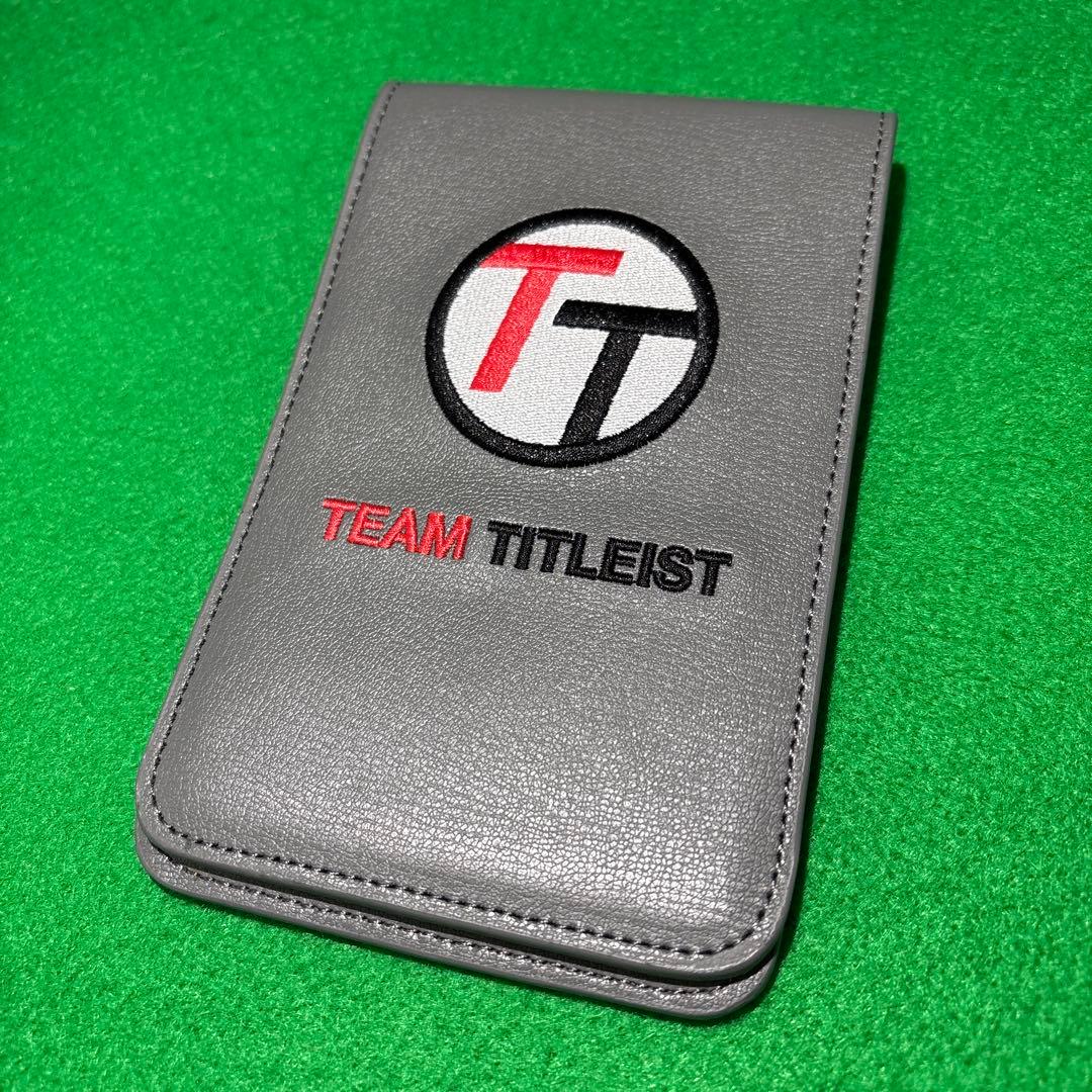 TEAM 【未使用】【限定】TEAM TITLEISTスコアカードホルダー TITLEIST