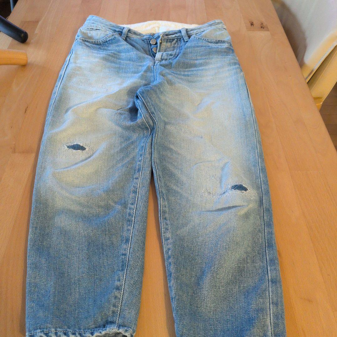 ミナペルホネン alwaysダメージ加工ジーンズ36サイズ - メルカリ