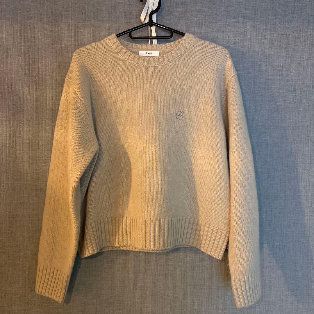 eaphi】WOOL KNIT PULLOVER - メルカリ