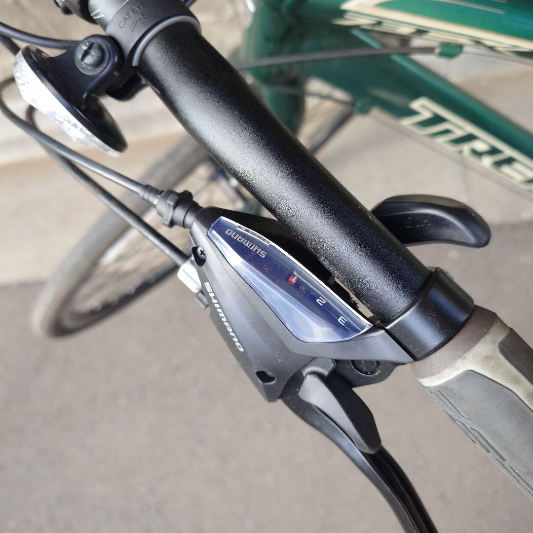 【手渡し　東京都】トレック　7.3FX グリーン　445mm　シフト不調