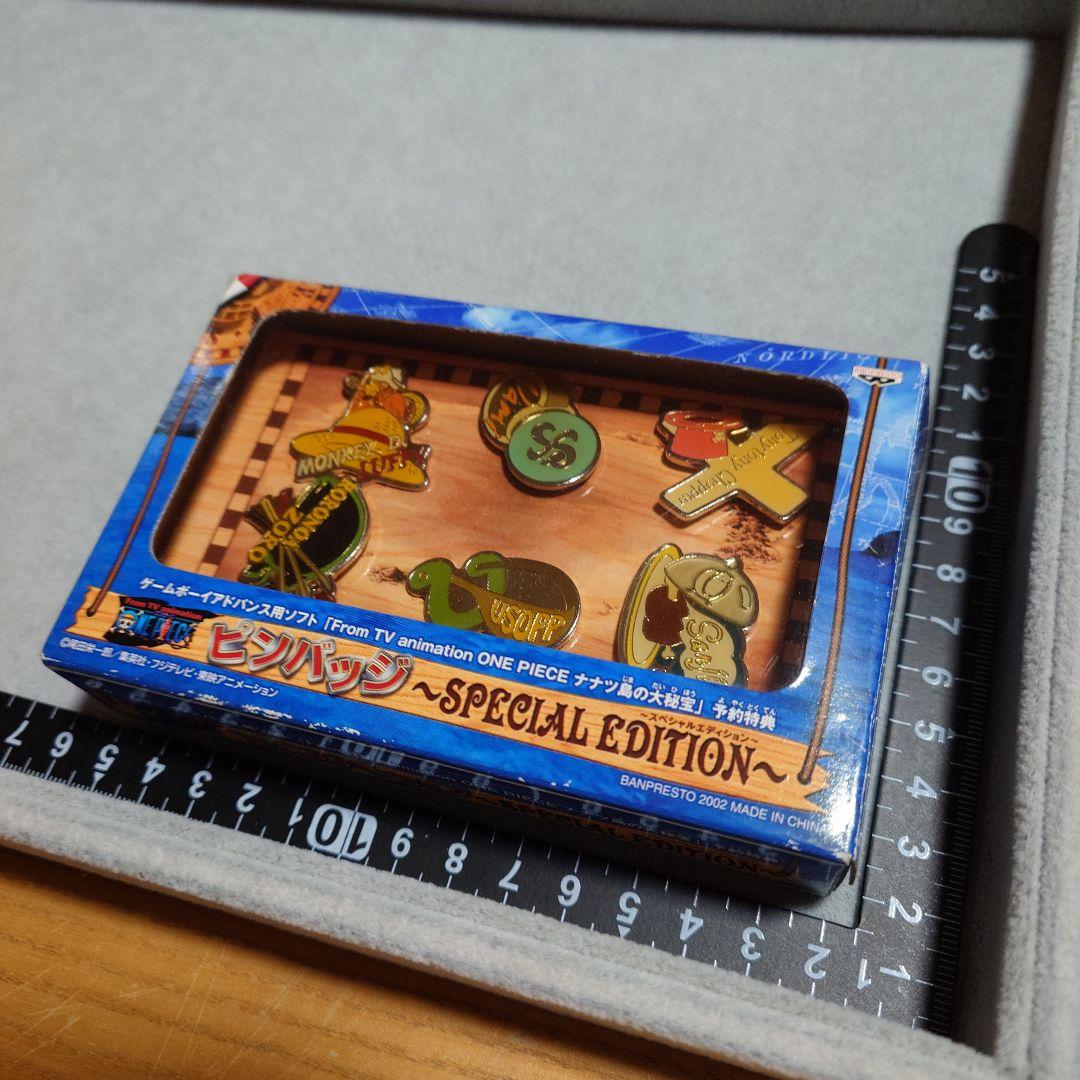 ONE PIECE ナナツ島の大秘宝」予約特典 ピンバッジセット - メルカリ