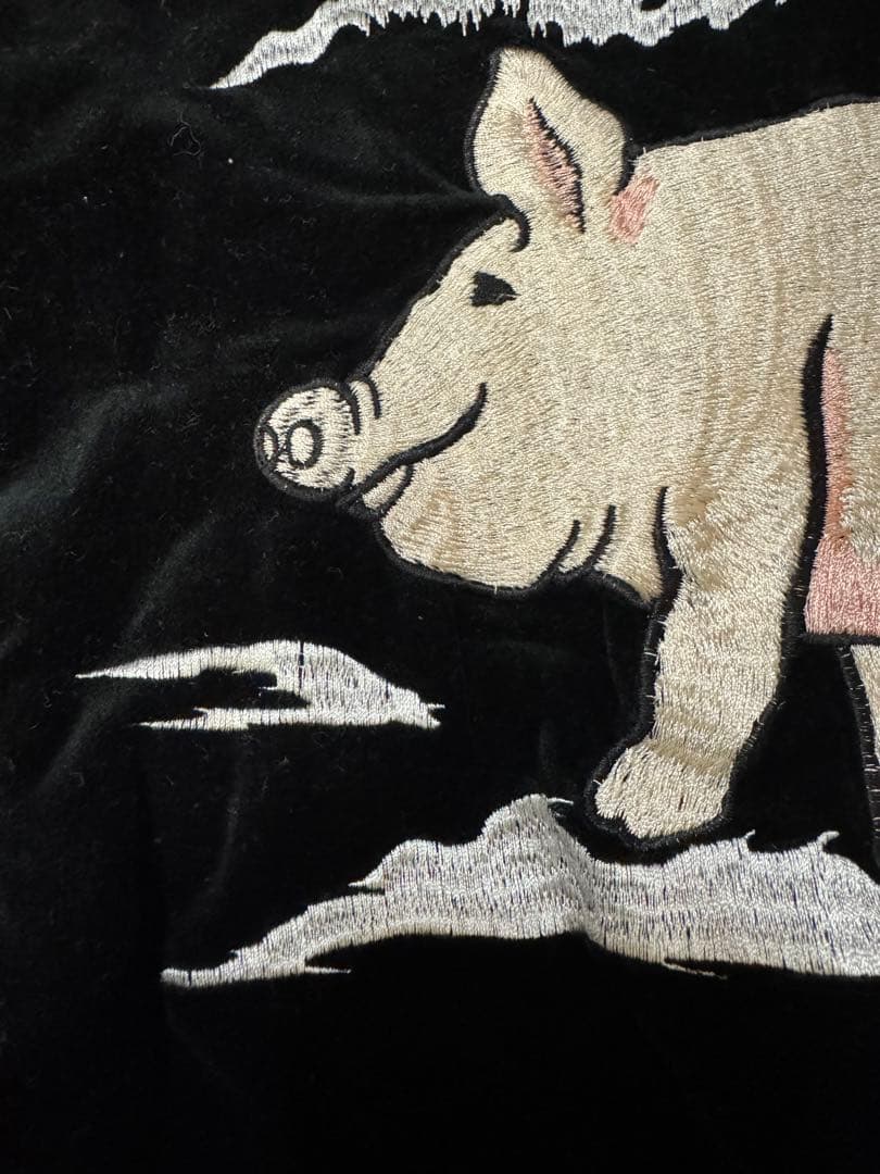 STUDIO D'ARTISAN ステュディオダルチザン スカジャン 七福豚 - メルカリ