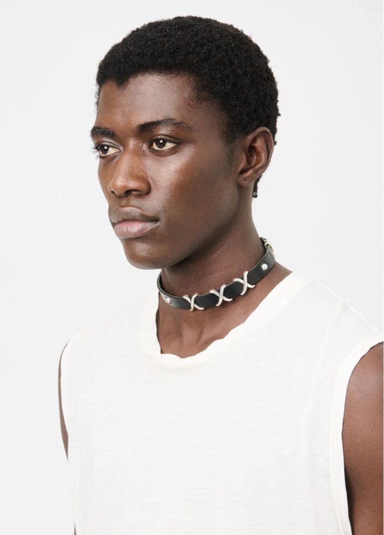 OUR LEGACY 2CM CHOKER アワーレガシー チョーカー ブラック - メルカリ