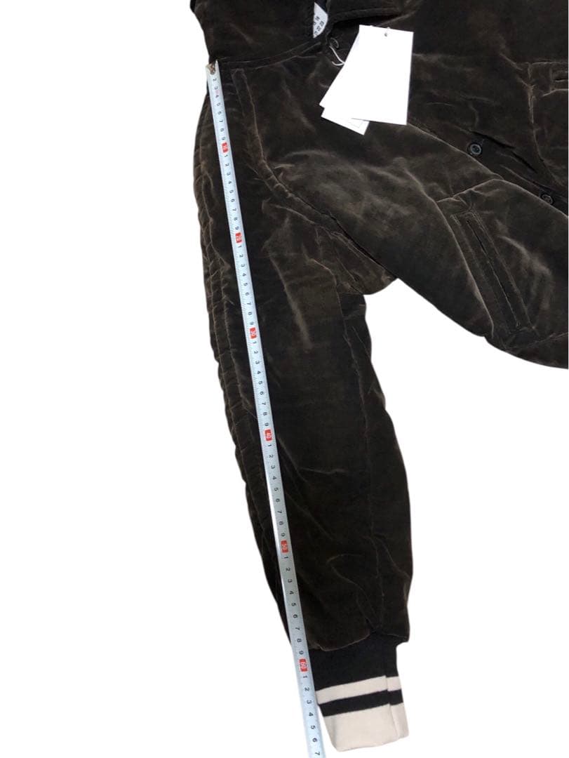 新品Maison Margielaマルジェラ クロップドベルベットジャケット46