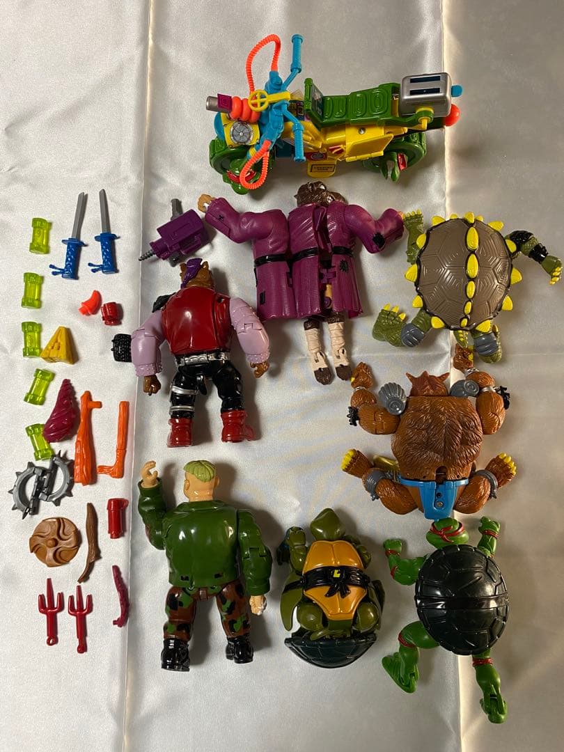 ミュータントタートルズ　フィギュア　まとめ売り