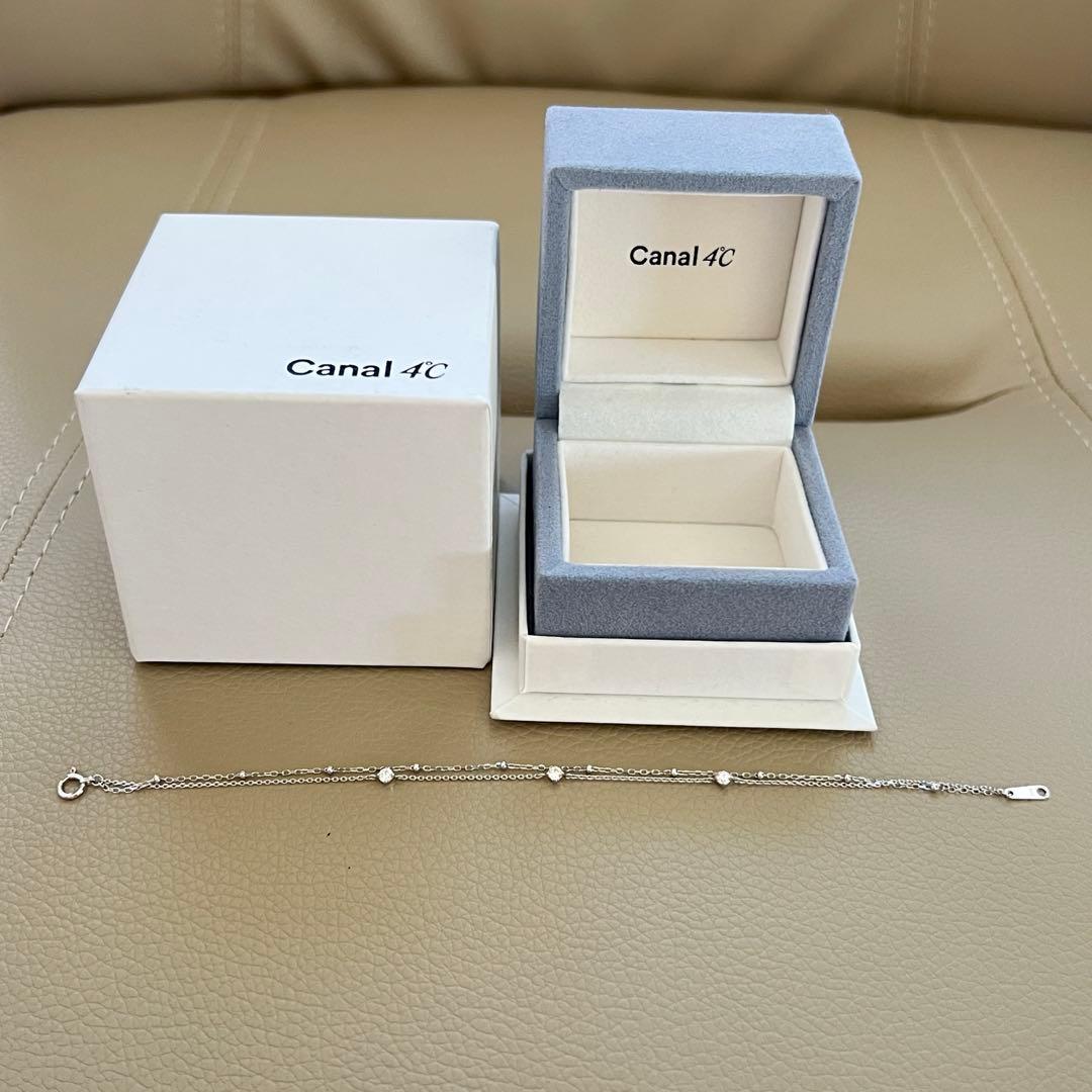 K10WG ヨンドシー ブレスレット カナル 4℃ アクアマリン - メルカリ