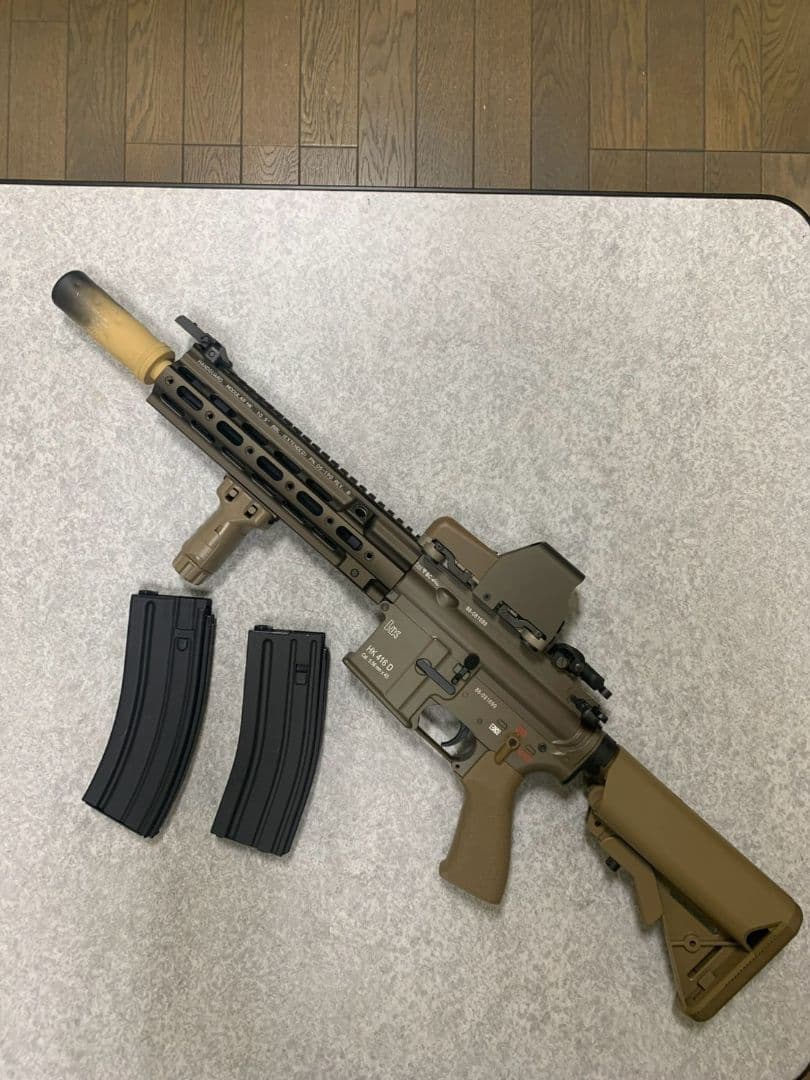 ◆GW限定値下げ◆美品◆HK416 デルタカスタム AIRSOFT97 本店通販部 / 【カスタム】東京マルイ 次世代電動ガン HK416