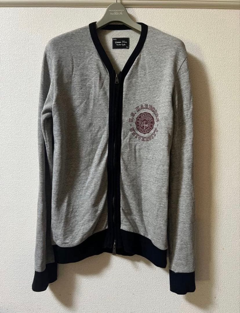 ナンバーナイン 08AW ポートランド期 スエットカーディガン サイズ2