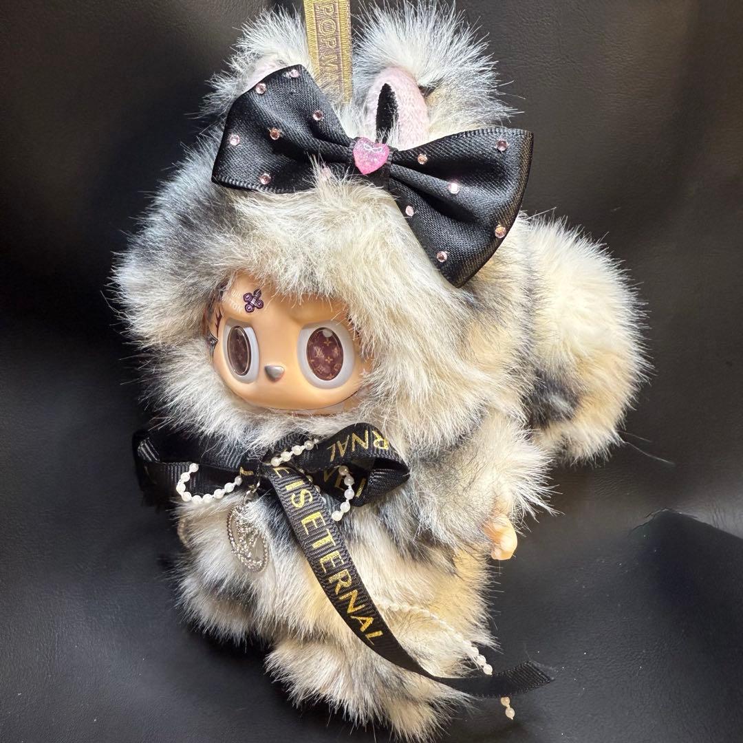 激レア 海外限定 ZIMOMO カスタム ジモモ 白 茶 ラブブ 改造 - メルカリ