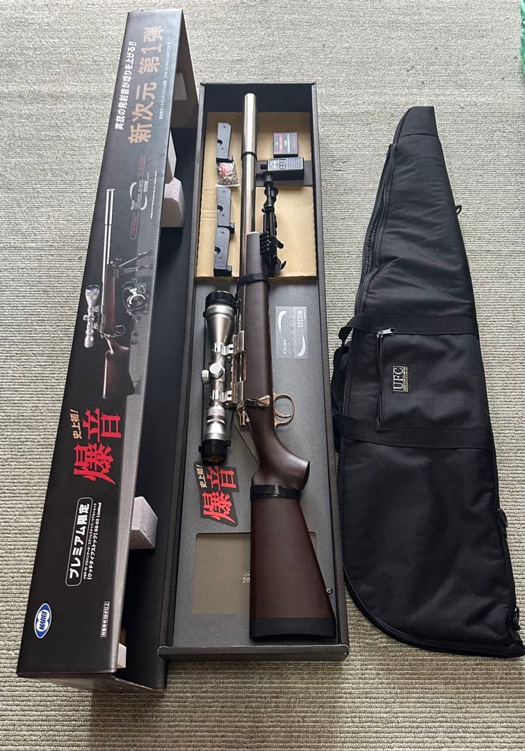 東京マルイ VSR-10 スナイパーライフル スコープ付き 爆音 プレミアム