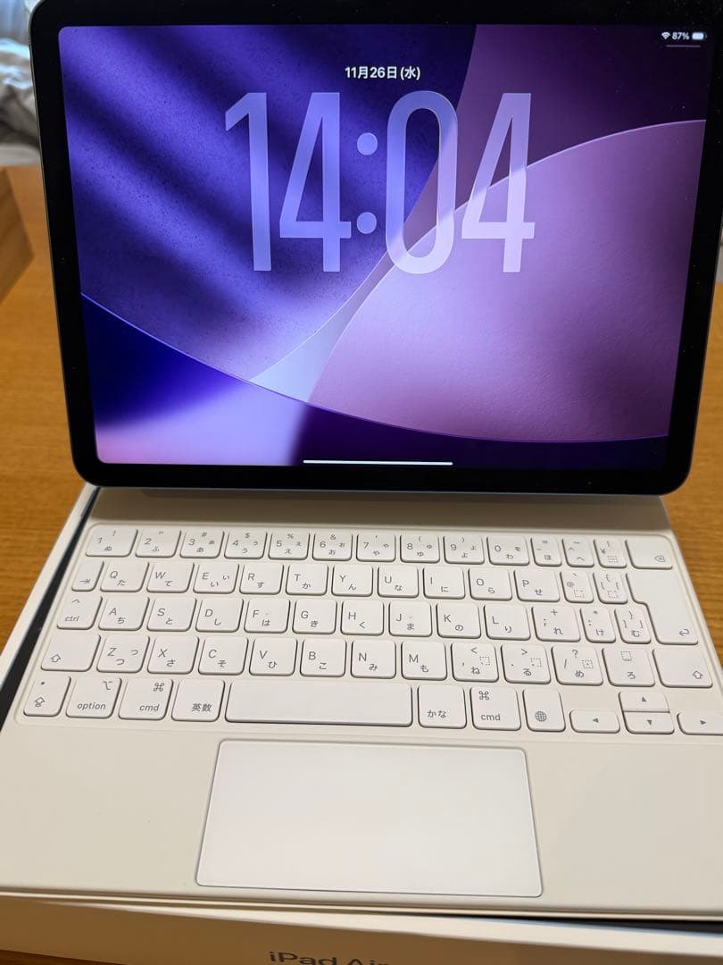 iPad Air ブルー本体 256GB wi-fiモデル+キーボード Amazon.co.jp: QERDAOYI マジックキーボード iPad Pro 11 インチ M4/M5