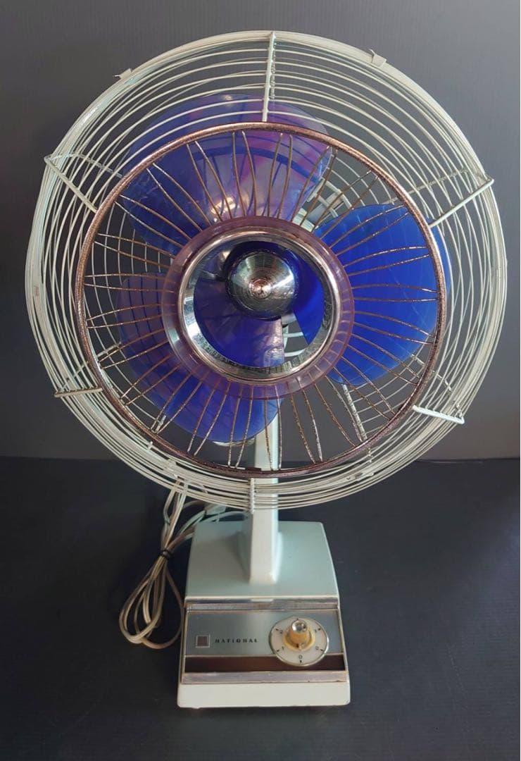 【レトロ】NATIONAL 扇風機 E-30CE（中古品） レトロ扇風機 NATIONAL ELECTRIC FAN〜 ナショナル エレクトリック