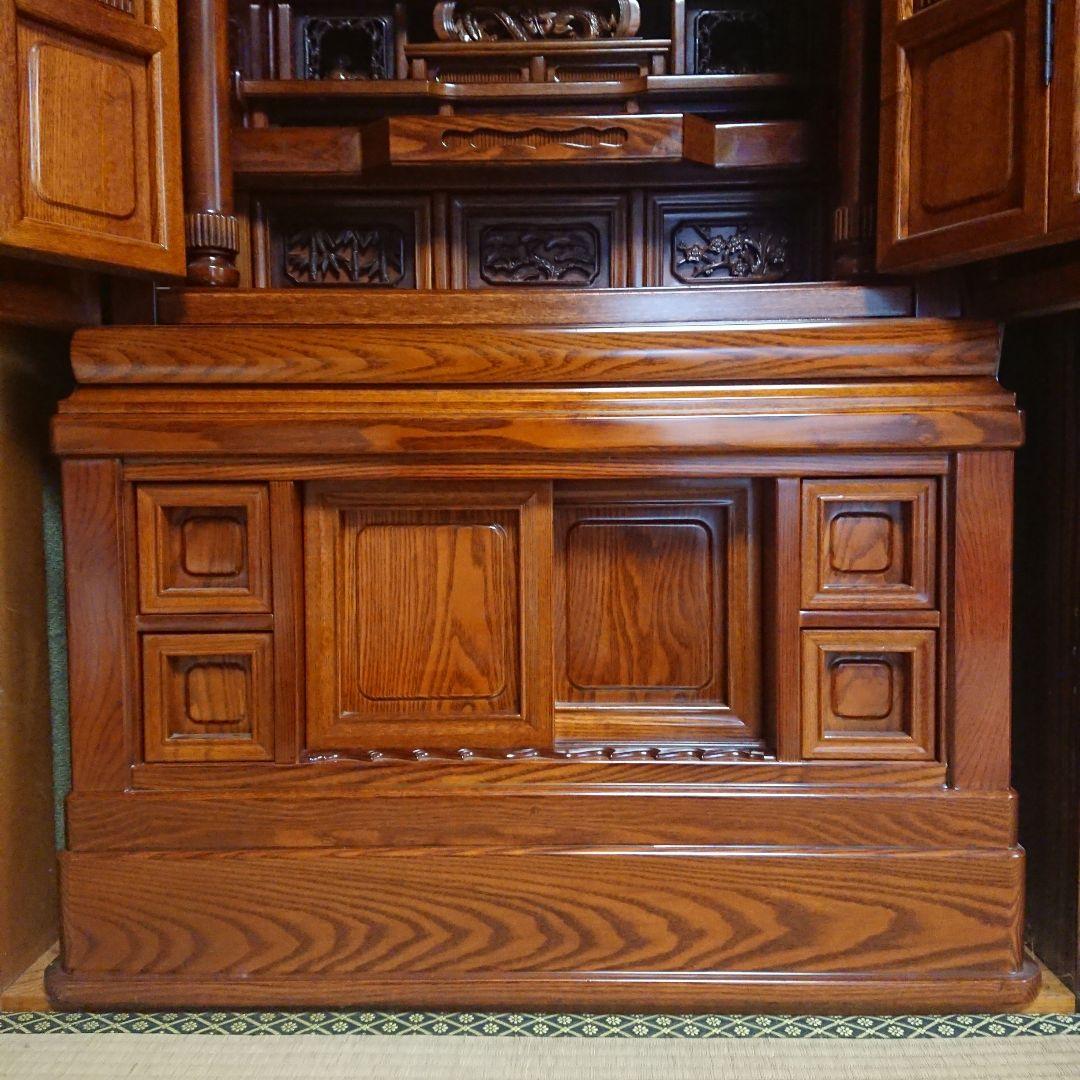 極美品】仏壇 (自宅売却に伴い処分間近)【たのメル便にて発送】 - メルカリ