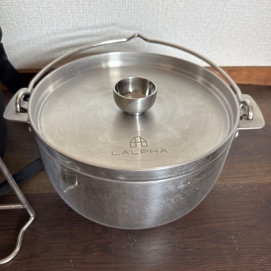 LALPHA ラルファ ULステンレスダッチオーブン 8インチ[CS-200] - メルカリ