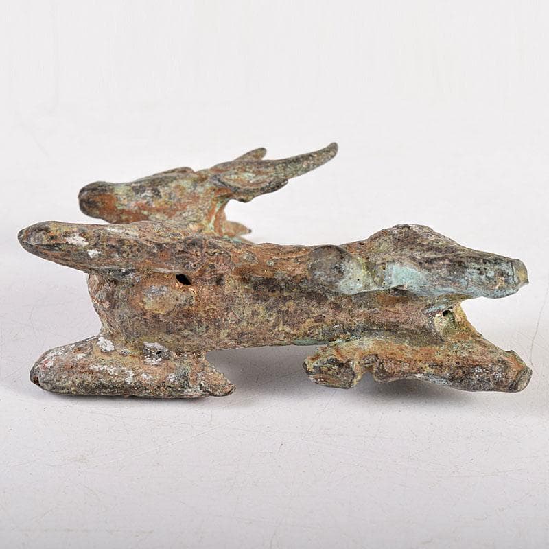 中国 古銅青銅 神獣 麒麟 紙鎮 置物 V 7950 - メルカリ