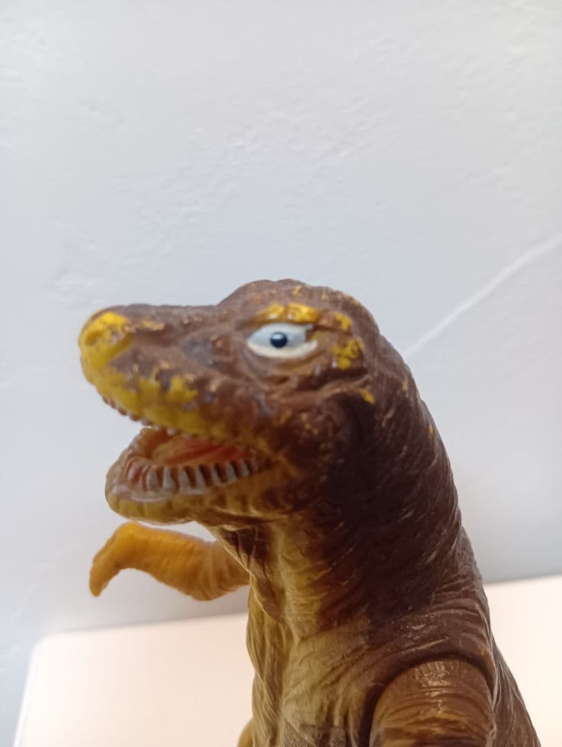 当時物・希少・昭和レトロ】チラノザウルス 日東河田ソフト怪獣