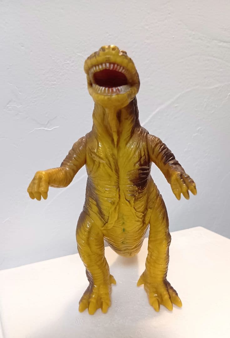 当時物・希少・昭和レトロ】チラノザウルス 日東河田ソフト怪獣