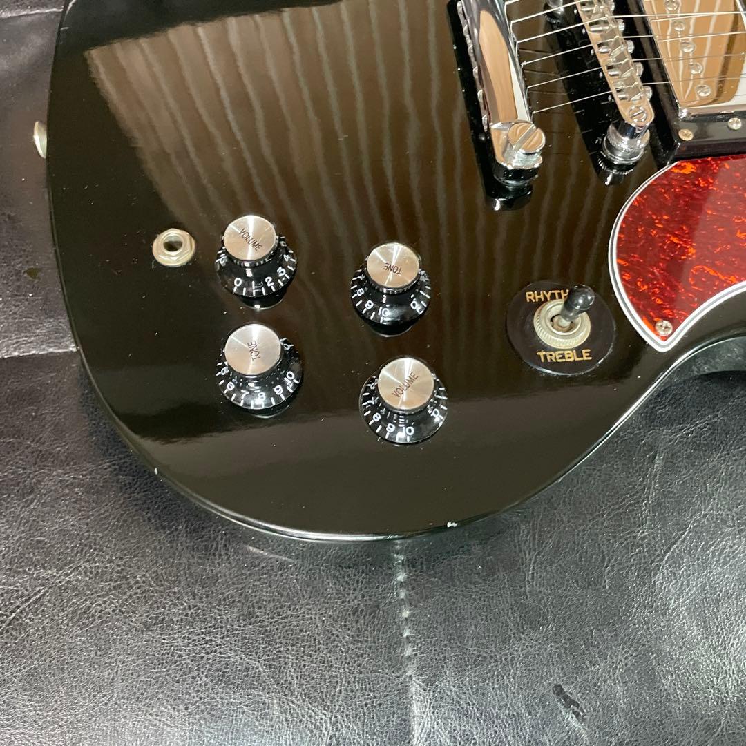 Epiphone SG 鼈甲 BLACK GROVER PEGグローバー