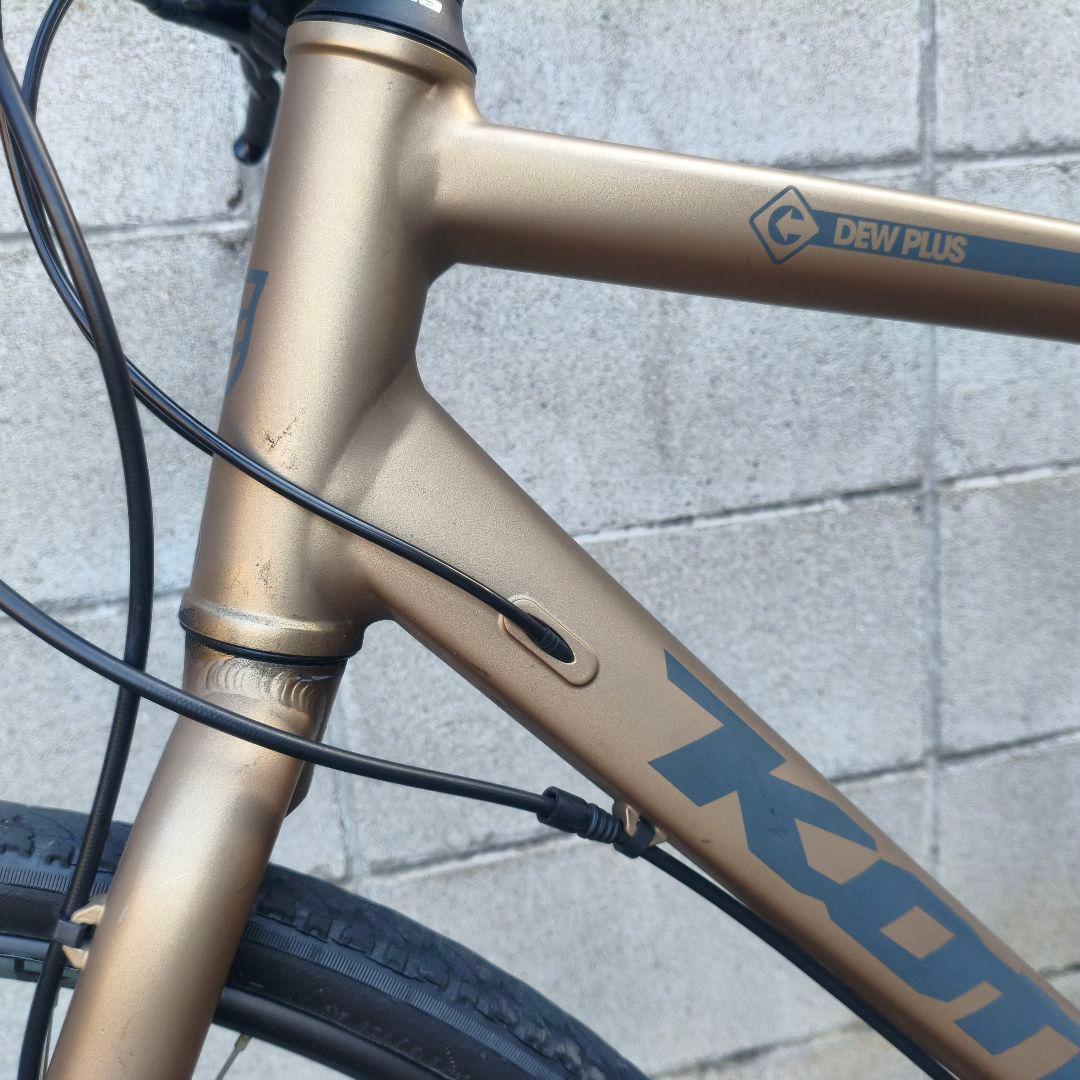 引取限定 大阪 クロスバイク 油圧 ディスクブレーキ KONA DEW - メルカリ