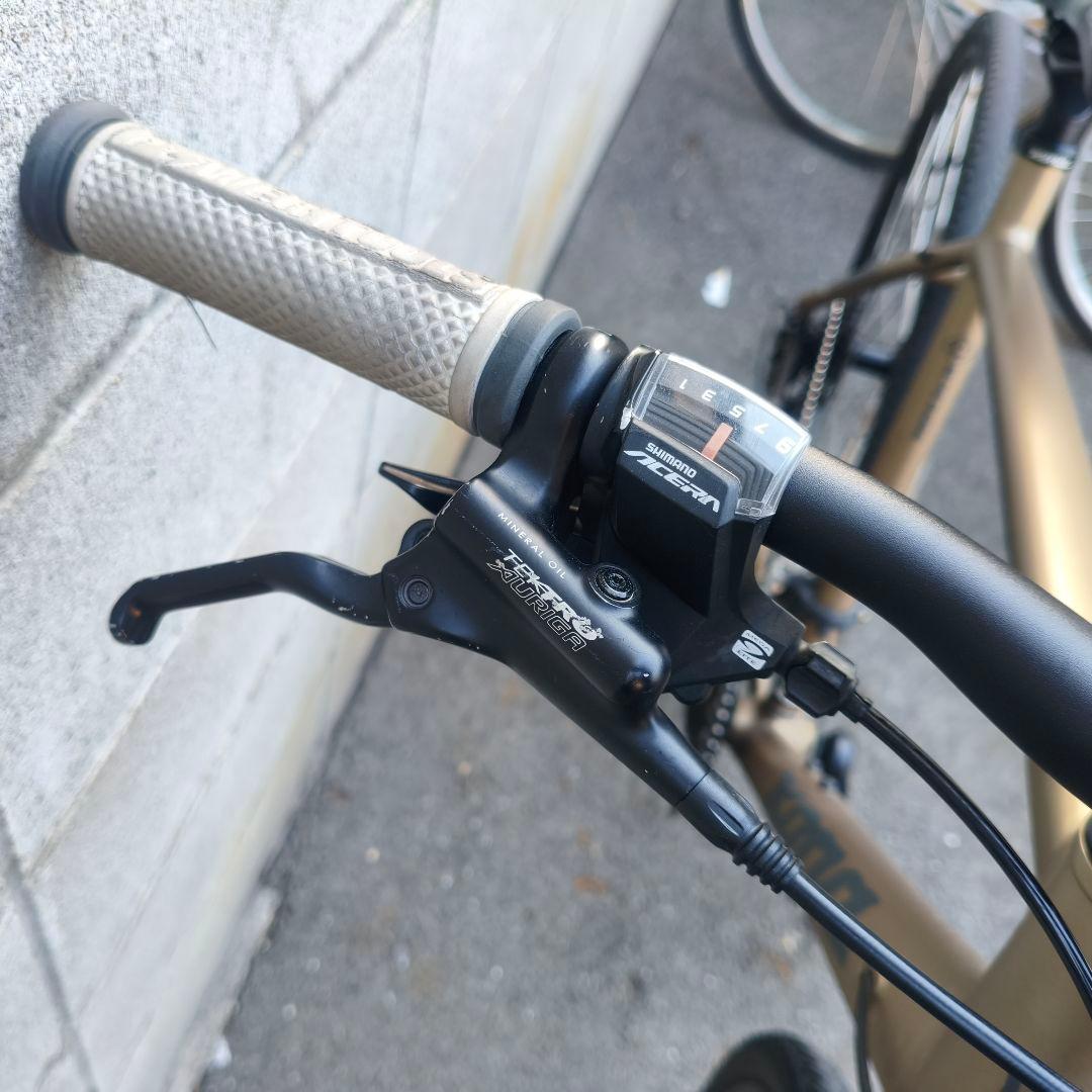 引取限定 大阪 クロスバイク 油圧 ディスクブレーキ KONA DEW - メルカリ