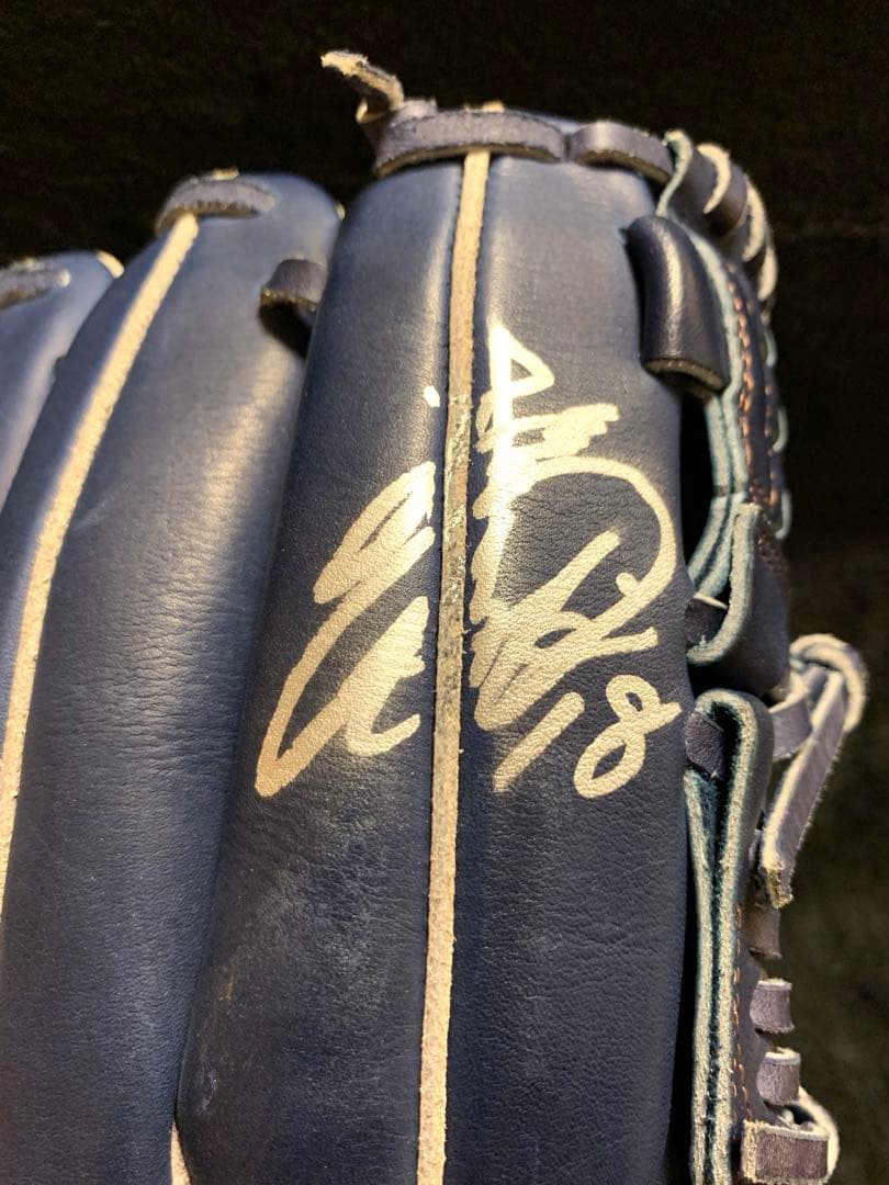 希少】松坂大輔モデル/サイン入り/信義作/MIZUNO Pro/ビッグM